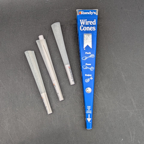 Randy's Wired Pre-Rolled Cones | 1 1/4 | 3pc