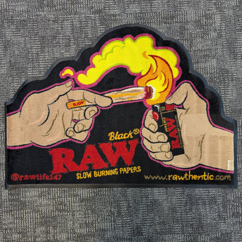 RAW® - Black Lit Floor Mat