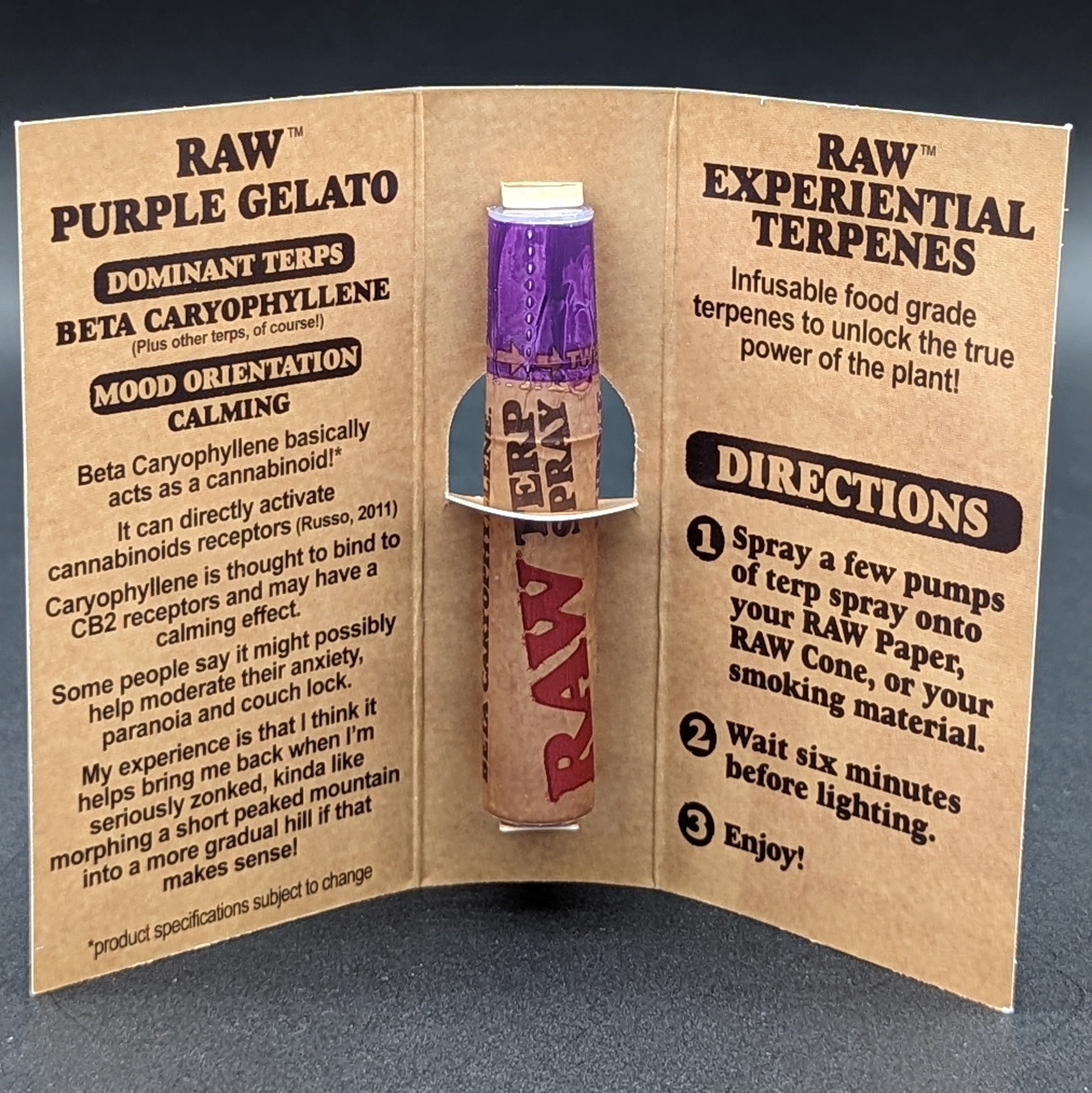 RAW CDT+ Terp Spray | 5ml – Avernic Smoke Shop