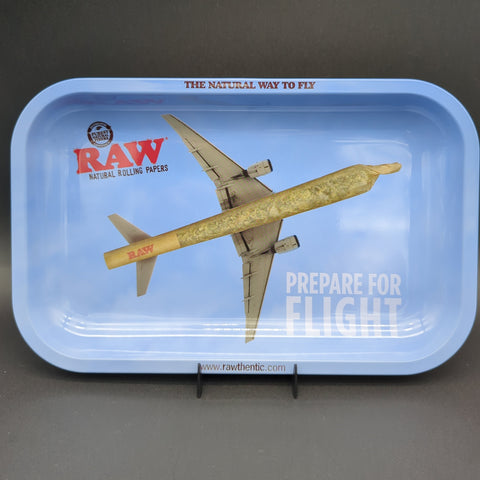 RAW "Prepare for Flight" Medium Rolling Tray