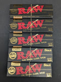 RAW Rolling Papers - 1 1/4 Black-Avernic Smoke Shop