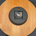 RAW Wall Clock - Wood / 11.5"