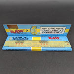 RAW x Lyrical Lemonade Organic Hemp Rolling Papers | King Size Wide