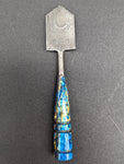 Resin Handle Spade Damascus Steel Dab Tool