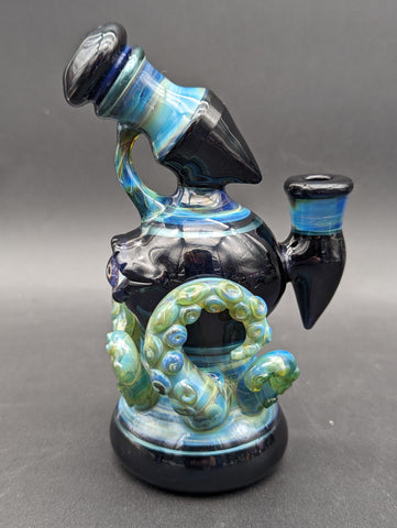 Mako Glass 6" Sea Monster Dab Rig #4-Avernic Smoke Shop