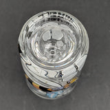 Wormhole Glass "Robo-Bees" Long Bowl 14mm
