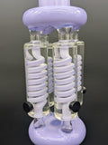 21" Quad Glycerin Coil Bong w/ Collins Perc