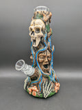 10" Haunted Tree 3D Beaker Bong