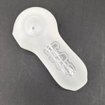 TAG - 4" Super Thick Spoon Pipe - Sandblasted