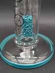Envy Glass 16" "Pop Rocks" Fixed Downstem Straight Bong-Avernic Smoke Shop
