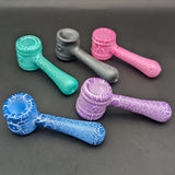 5" Cracked Marble Hammer Pipes