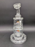 TAG - 8.5" Bent Neck Fixed Double 6-Arm Tree