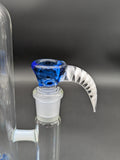 2K Glass Dual Color Dual Mouth Heart Bong