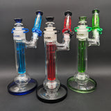 12" Phoenix Glycerin Matrix Sidecar Bubbler-Avernic Smoke Shop
