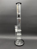Phoenix Glass 17.5" Triple Honeycomb Straight Tube