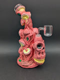 Mushroom Skull Creepy 3D Dab Rig