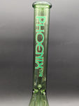 Phoenix 18" Green Beaker Bong