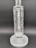 Milkyway Glass "Floral X" 13″ Water Pipe-Avernic Smoke Shop