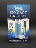 Inhaler 510 Cart Battery + Cloud Filters by Smyle Labs
