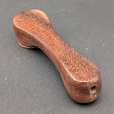 Betel Nut Wood Hand Pipe | 4"