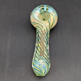 Phoenix Silver Fumed Color Swirl Pipe