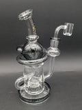 Hittn Glass 7" Orbit Recycler Dab Rig