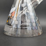 14" Bee Beaker Bongs 9mm Thick