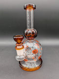 Pulsar Crazy Pumpkins Glass Water Pipe | 8"