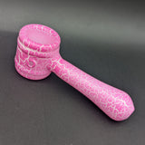 5" Cracked Marble Hammer Pipes