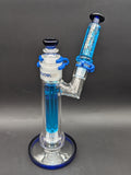 12" Phoenix Glycerin Matrix Sidecar Bubbler-Avernic Smoke Shop