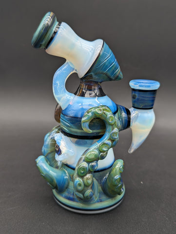 Mako Glass 5.5" Sea Monster Dab Rig #3-Avernic Smoke Shop