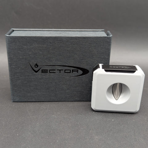 Vector V-Cube Metal Cigar V-Cutter