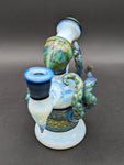 Mako Glass 5.5" Sea Monster Dab Rig #2-Avernic Smoke Shop