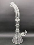 TAG - 18" Bent Neck Double UFO Beaker 50x7MM