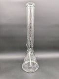 Milkyway Glass "Roses X" 18″ Beaker Bong-Avernic Smoke Shop