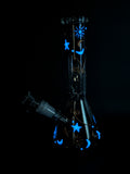 Starry Night Sky Beaker Bong 10"-Avernic Smoke Shop