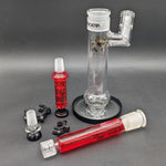 12" Phoenix Glycerin Matrix Sidecar Bubbler-Avernic Smoke Shop
