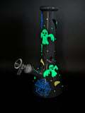 10" 3D Halloween Beaker Bong