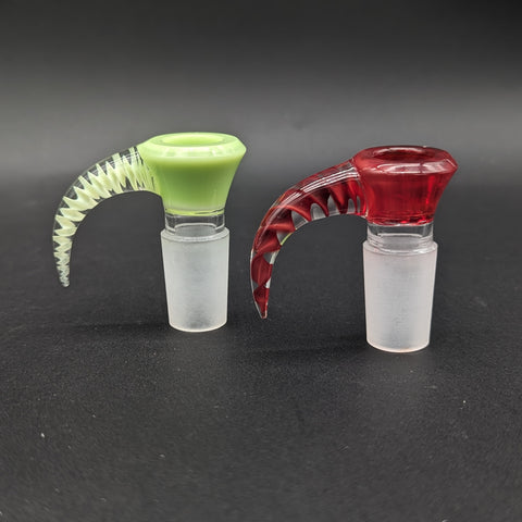 18mm 4 Hole Bong Bowls w/ Claw
