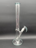 2K Glass Straight Tube with Diffused Downstem