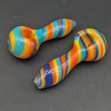 4" Rainbow Swirl Hand Pipe