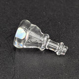 Greek Glass Puffco Joystick Cap w/ Opal