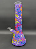 14" 3D Glow in the Dark 420 Bong