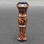 Mothership Glass "Tiger Safari" Chillum-Avernic Smoke Shop
