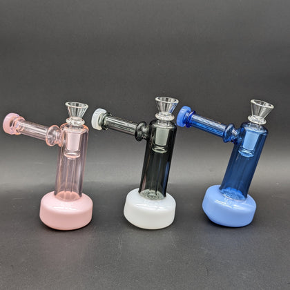 6" Glass Bubbler w/ Showerhead Perc