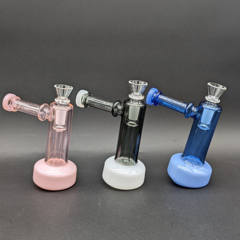 6" Glass Bubbler w/ Showerhead Perc