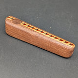 Marquee Inlay Wood Hand Pipe | 3.5"
