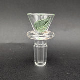 Vitae Glass 14mm Leaf Bowl-Avernic Smoke Shop