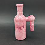 Pulsar Marbled Glass Ash Catcher | 4.25" | 14mm 90 Degrees-Avernic Smoke Shop