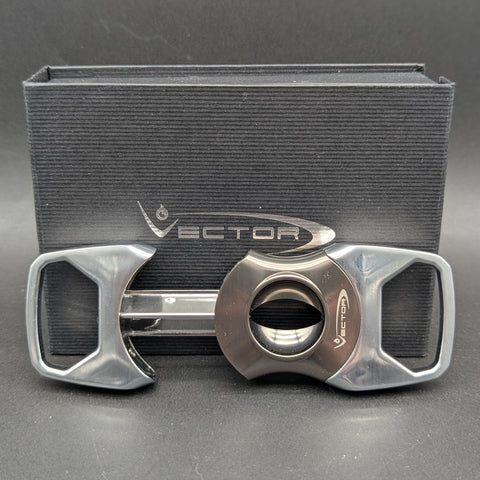 Vector V-Cut Metal Cigar Cutter